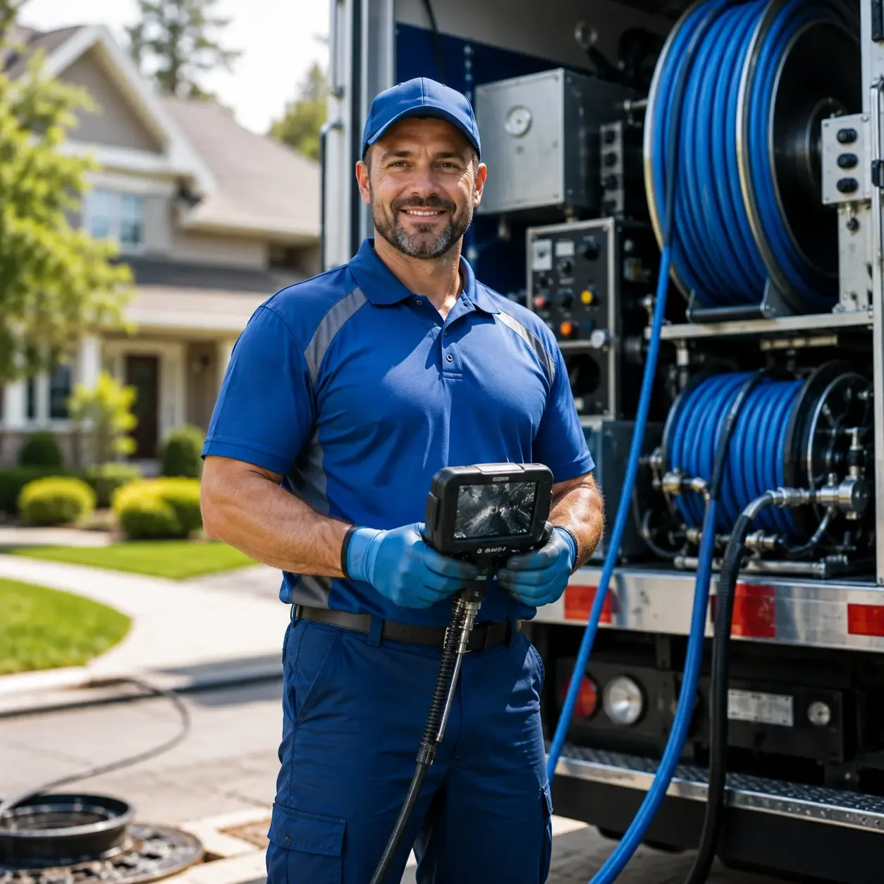Local outdoor drain cleaning specialists in Bridgewater, CT